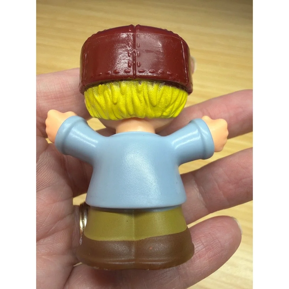 Fisher Price Little People Farmer Tractor Driver Figure‎ 2019 Brown Hat